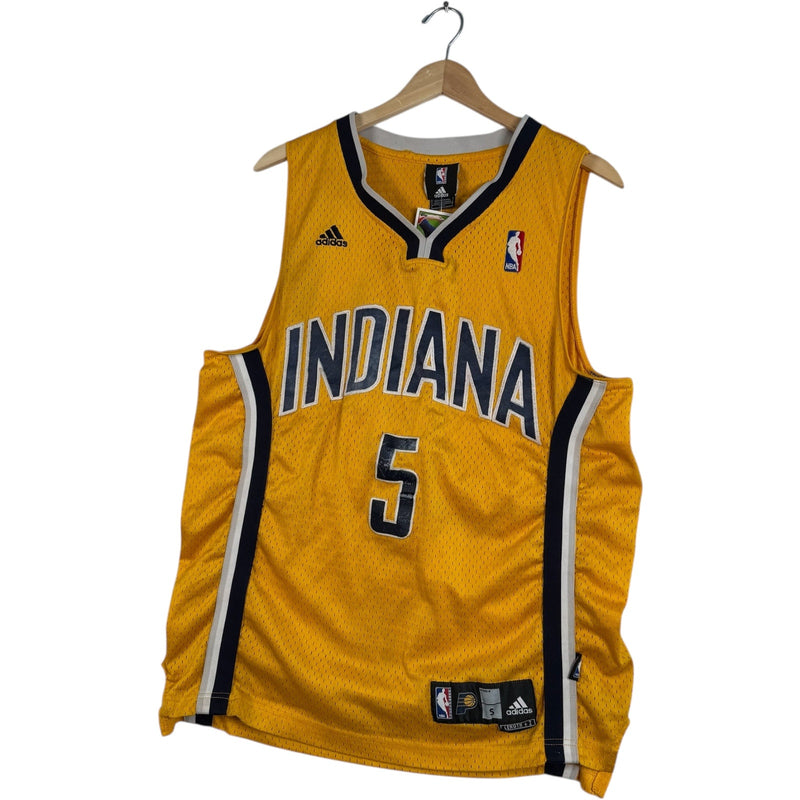 Vintage Adidas Indiana Pacers TJ Ford #5 NBA Jersey