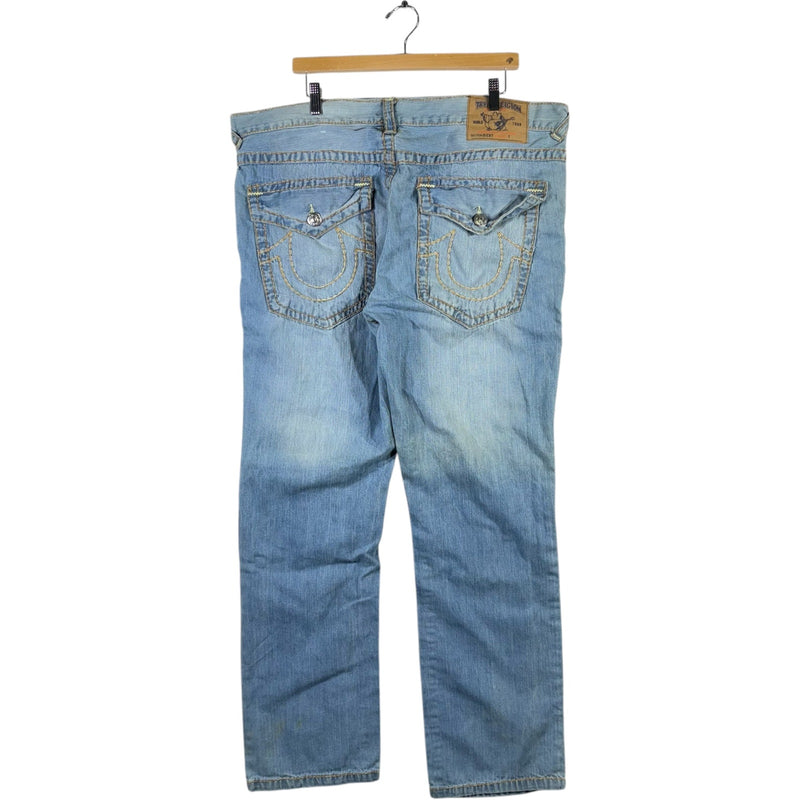 Vintage True Religion Straight Leg Denim Jeans 41x32