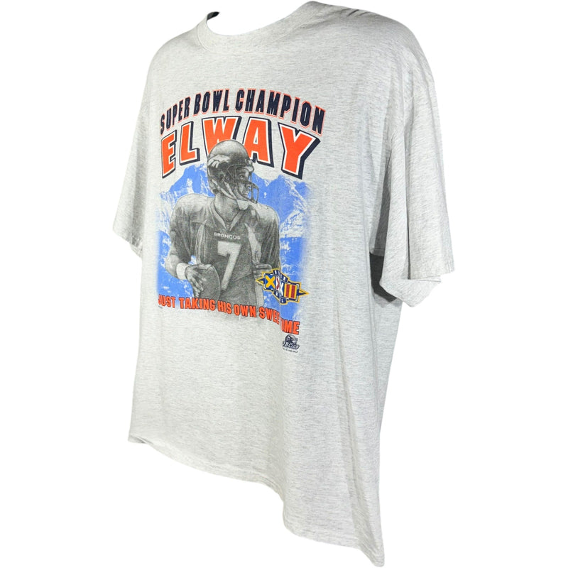 Vintage Denver Broncos John Elway Super Bowl NFL Tee