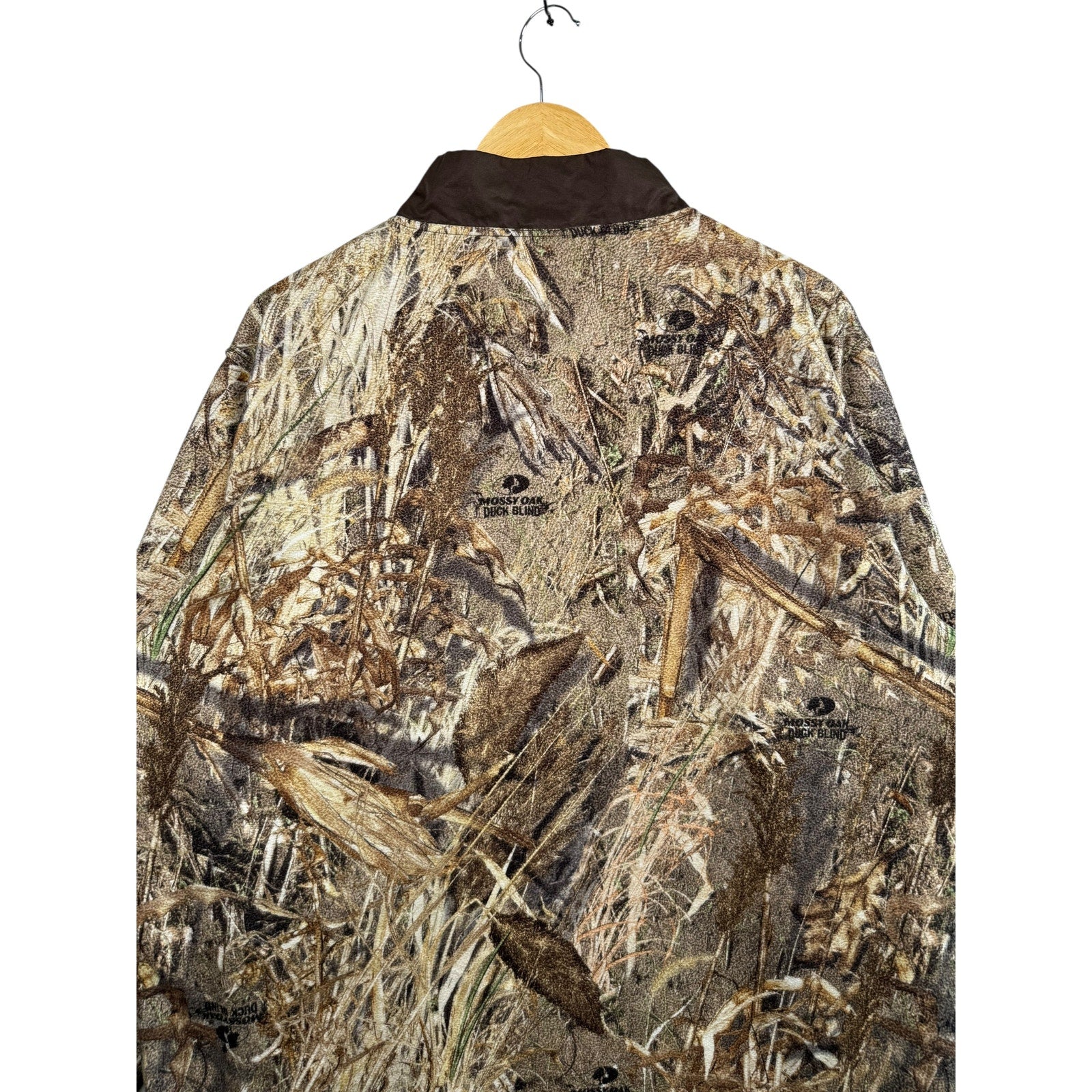 Vintage Cabela's Mossy Oak Half Zip Light Jacket