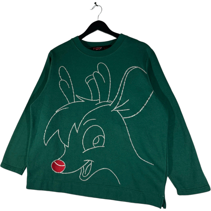 Vintage Rudolph The Red Nosed Reindeer Crewneck