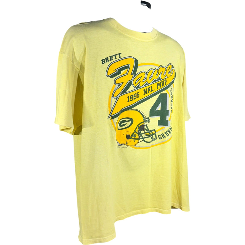 Vintage Starter Brett Favre #4 MVP Green Bay Packers Tee 1995