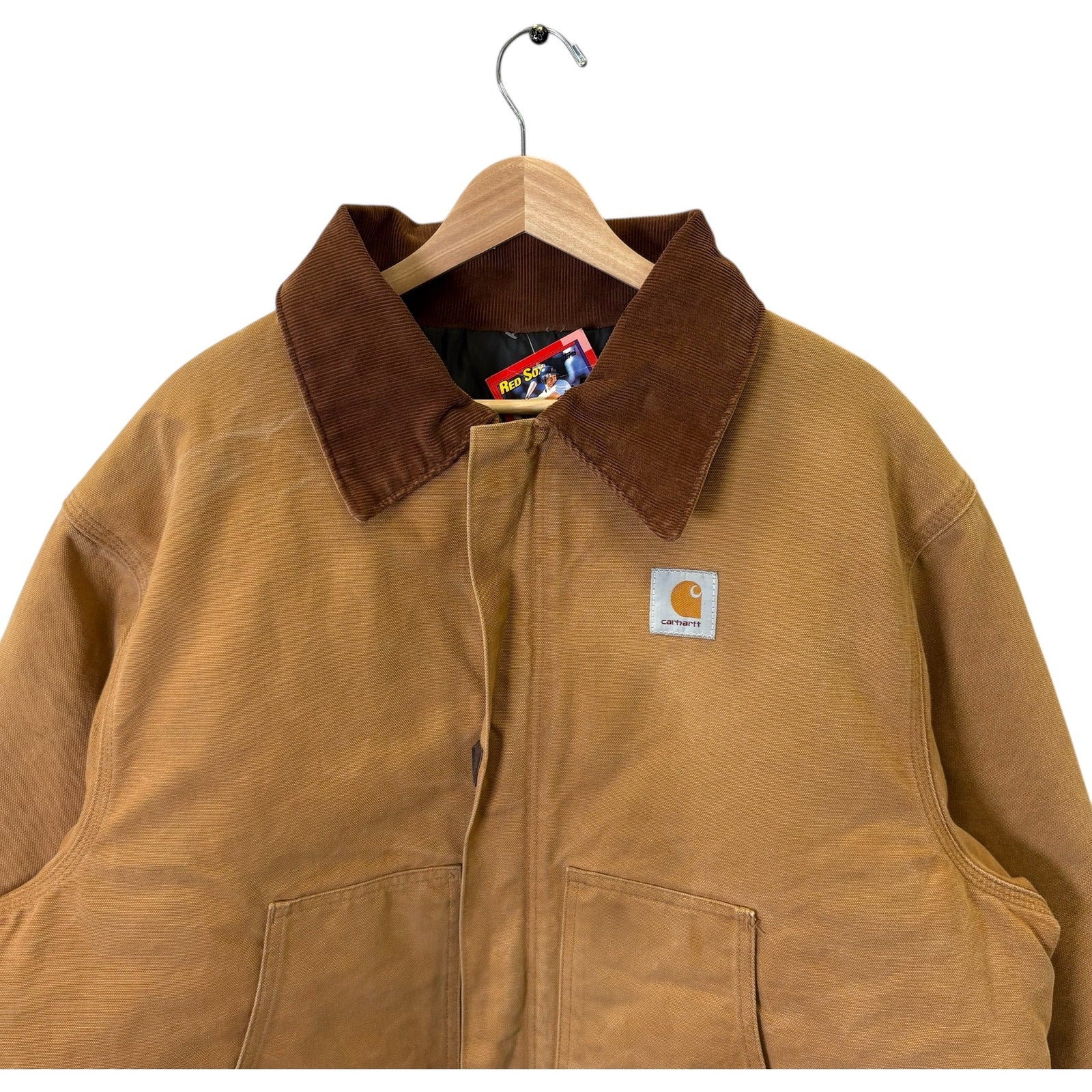 Vintage Carhartt Collared Full Zip Workwear Jacket