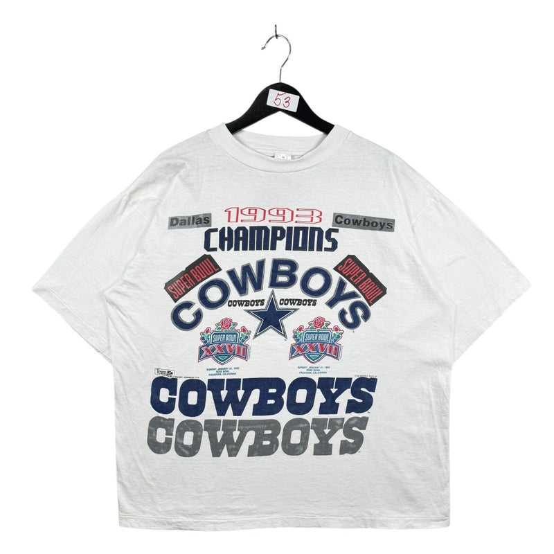 Vintage Super Bowl Dallas Cowboys NFL T-Shirt 1993