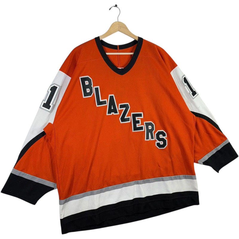 Vintage Blazers #11 Clauss NHL Long Sleeve Jersey