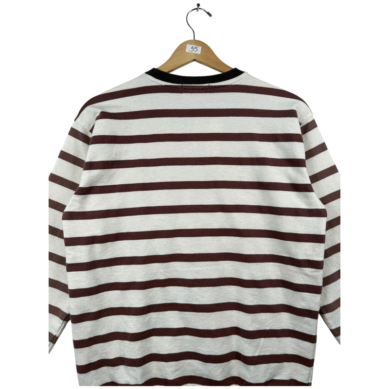 Vintage Polo Ralph Lauren Striped Bear Embroidered Crewneck