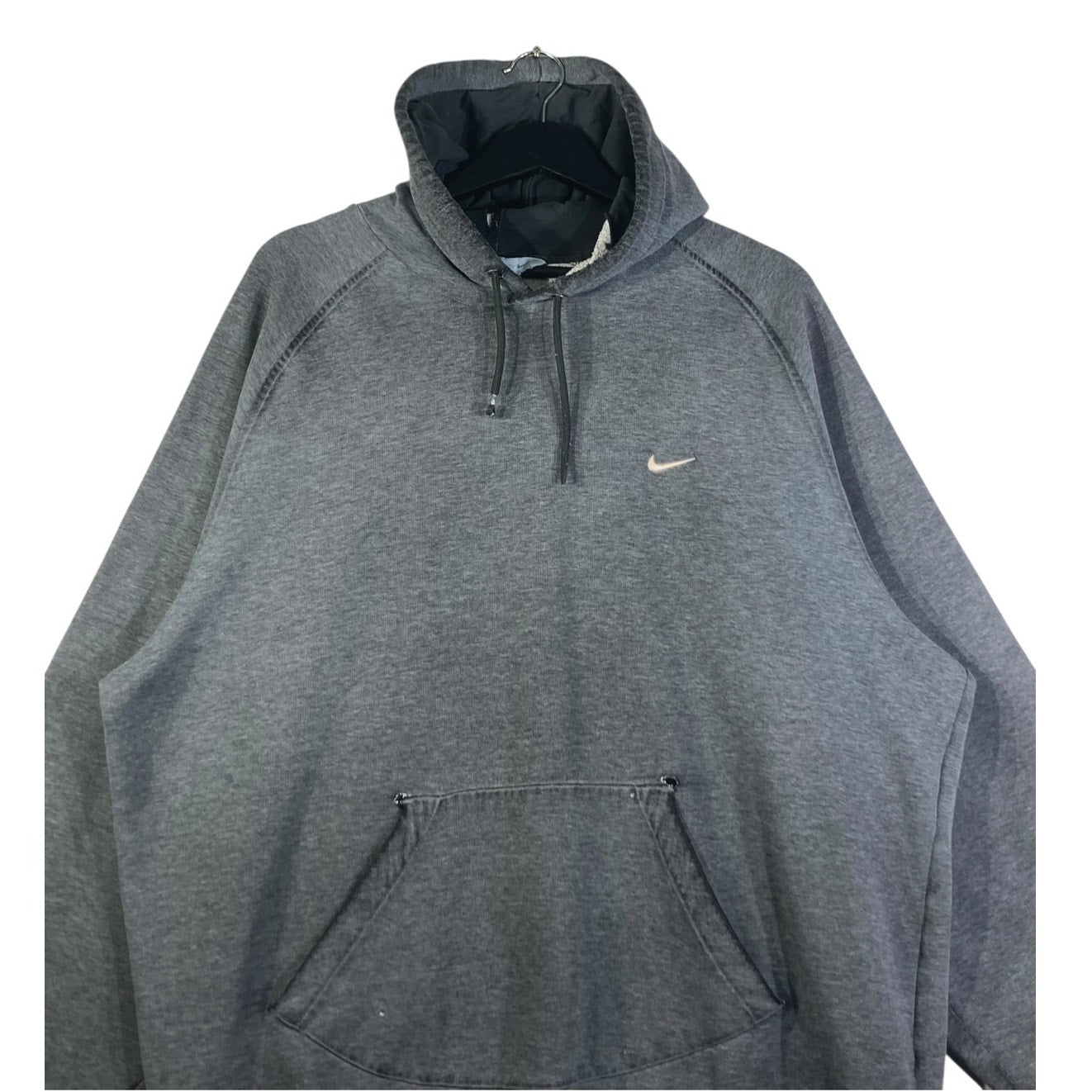 00s Nikeナイキ　インテル　フリース　ドリルトップ　VINTAGE NIKE - 00s NIKE ナイキ インテル ナイロンジャケット サッカー
