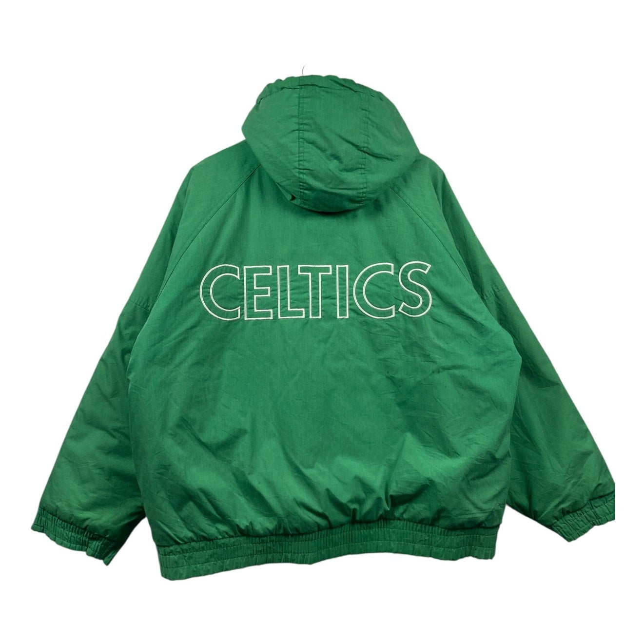 Vintage Boston Celtics NBA Full Zip Hooded Jacket