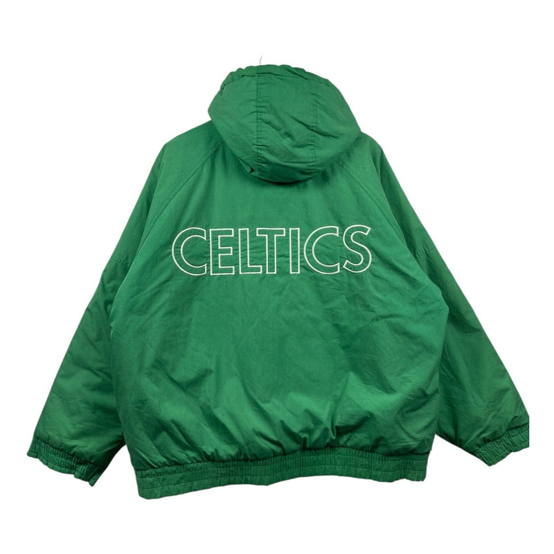 Vintage Boston Celtics NBA Full Zip Hooded Jacket