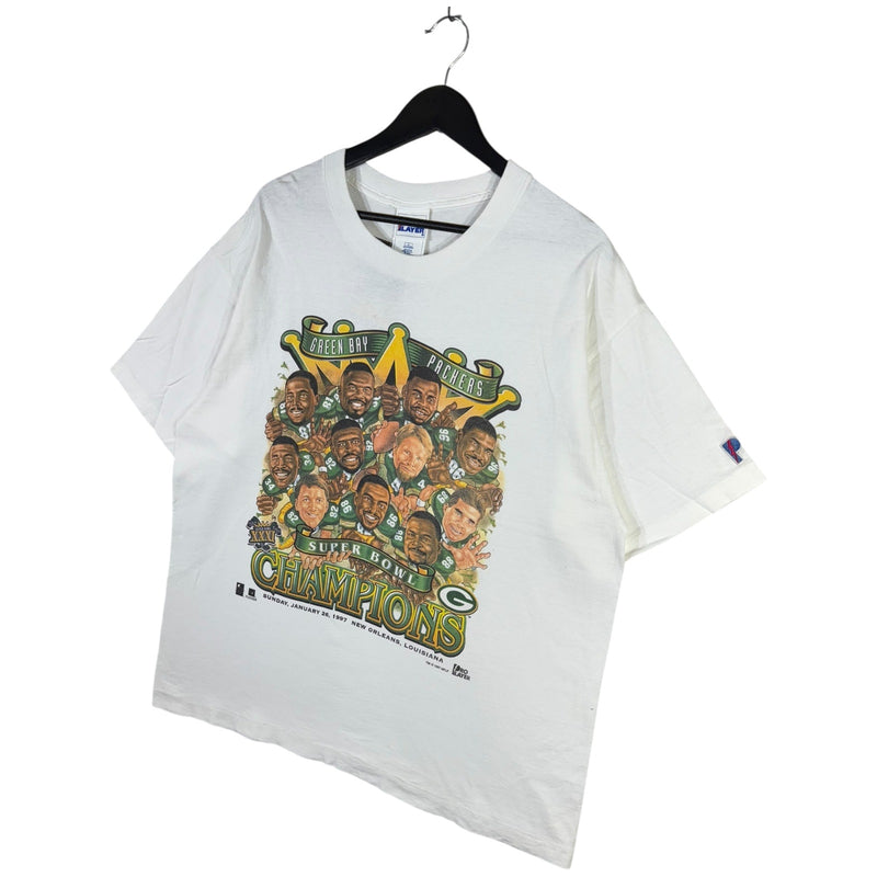 Vintage Green Bay Packers Super Bowl XXXI NFL T-Shirt 90s