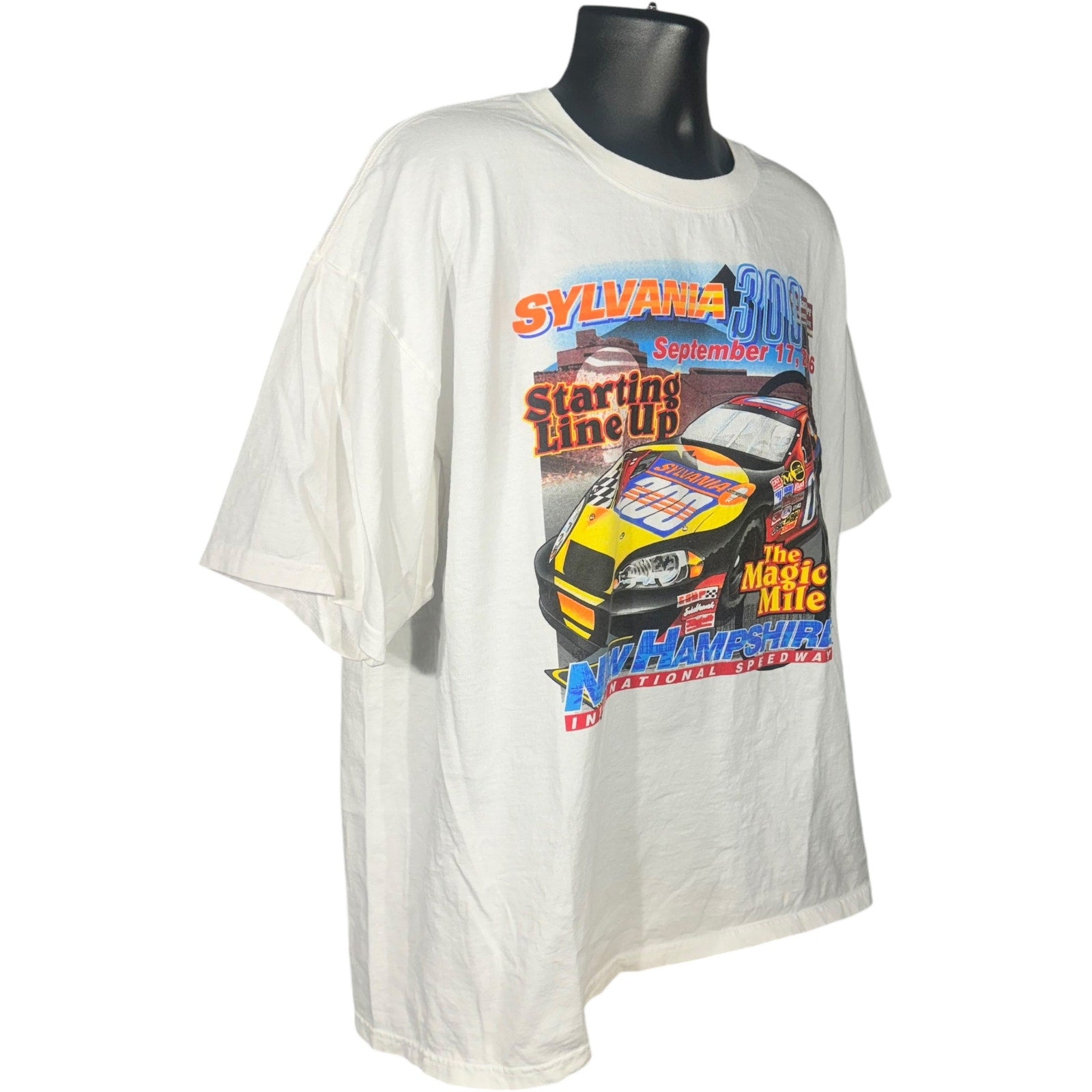 Vintage Sylvania 300 New Hampshire Speedway Racing Tee