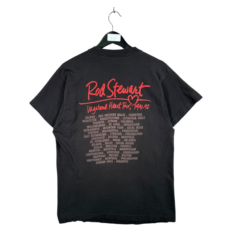 Vintage Rod Stewart Vagabond Heart Tour T-Shirt 1992