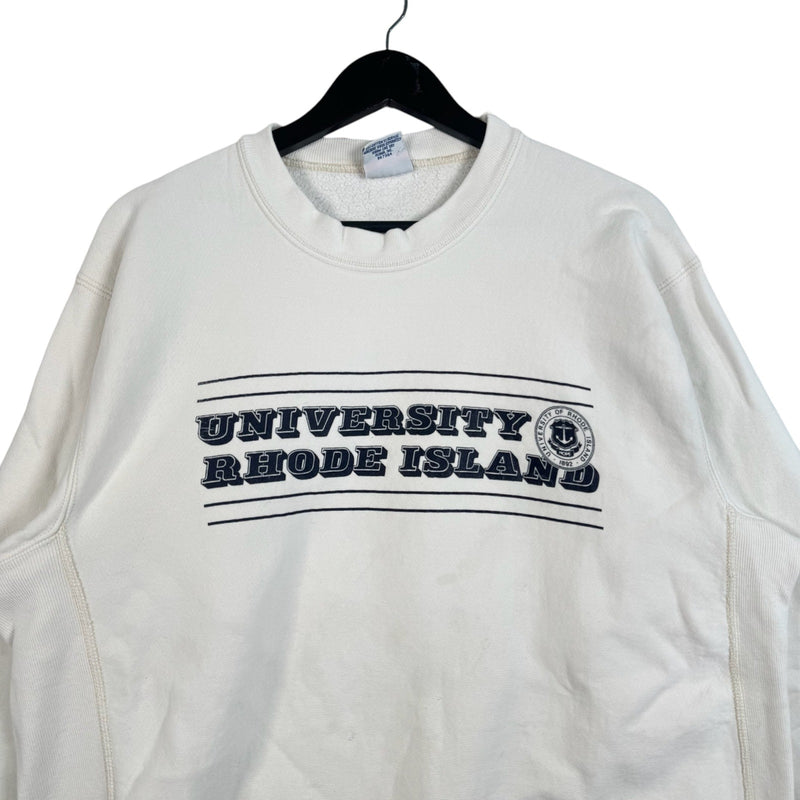 Vintage University Of Rhode Island Spellout Crewneck