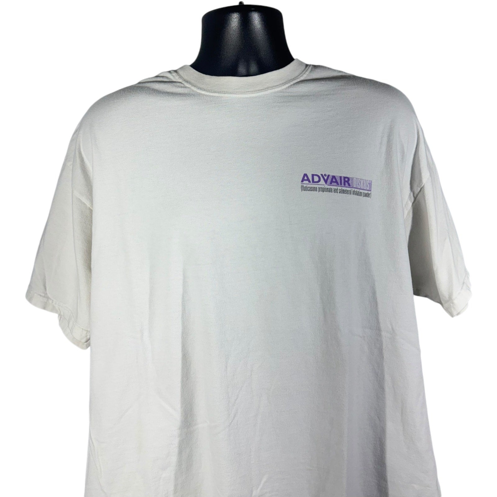 Vintage Advair Diskus Medication Promo Tee