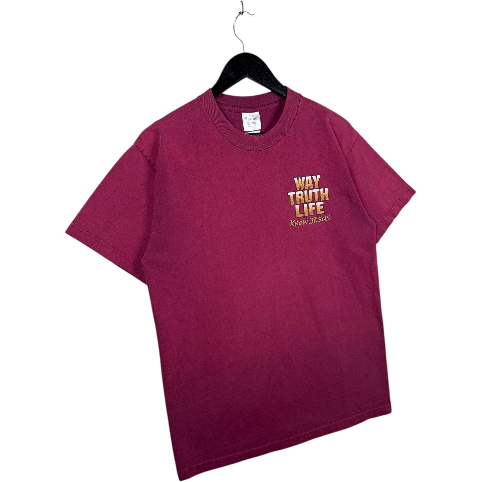 Vintage John 14:6 Way Truth Life Know Jesus T-Shirt