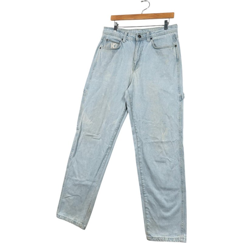 Vintage Kani Embroidered Carpenter Denim 33x32