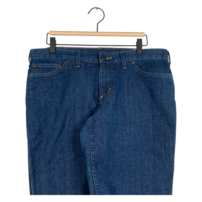 Vintage Women's Carhartt Denim Shorts 10