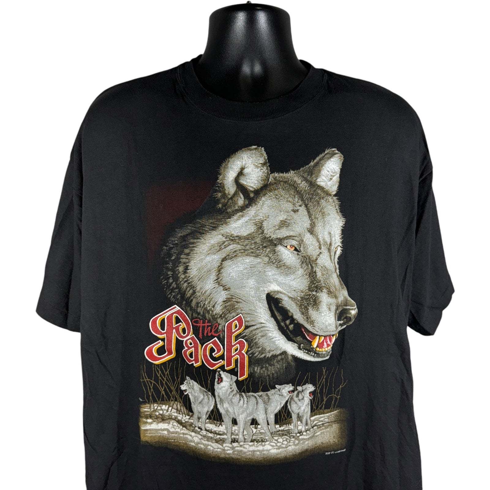 Vintage "The Pack" Wolf Nature Tee