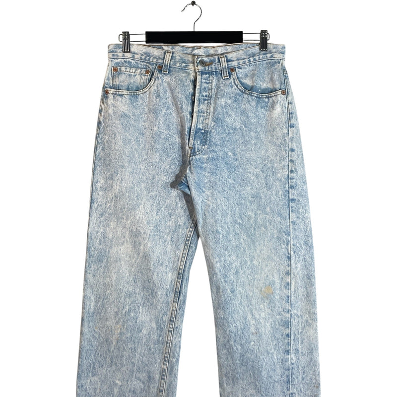 Vintage Levi's Light Wash Straight Leg Jeans 32 x 30