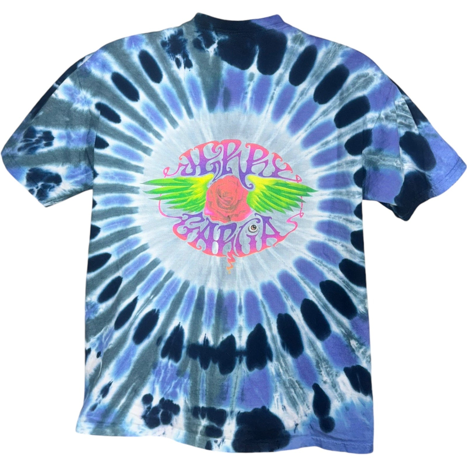 Vintage Grateful Dead Jerry Garcia Tye Dye Band Tee