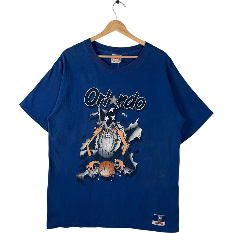 Vintage Nutmeg Orlando Magic Mascot Breakthrough NBA Tee 90s