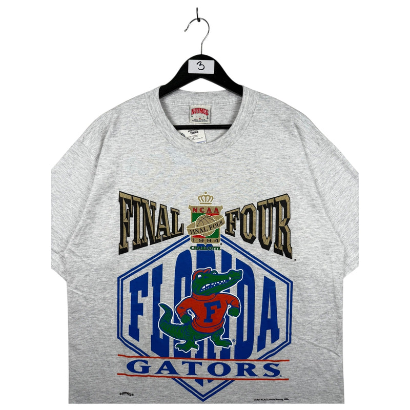 Vintage University Of Florida Gators NCAA Final Four T-Shirt 1994 XL