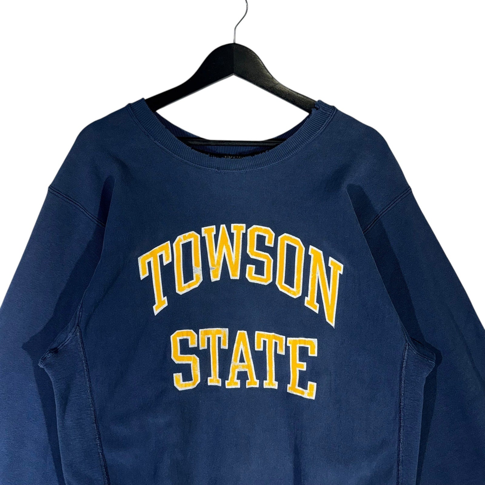 Vintage Towson State University Reverse Weave Crewneck