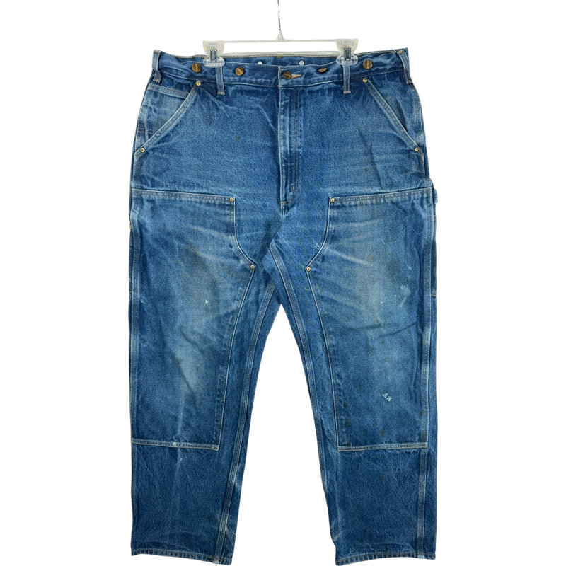 Vintage Carhartt Double Knee Carpenter Denim Pants 40