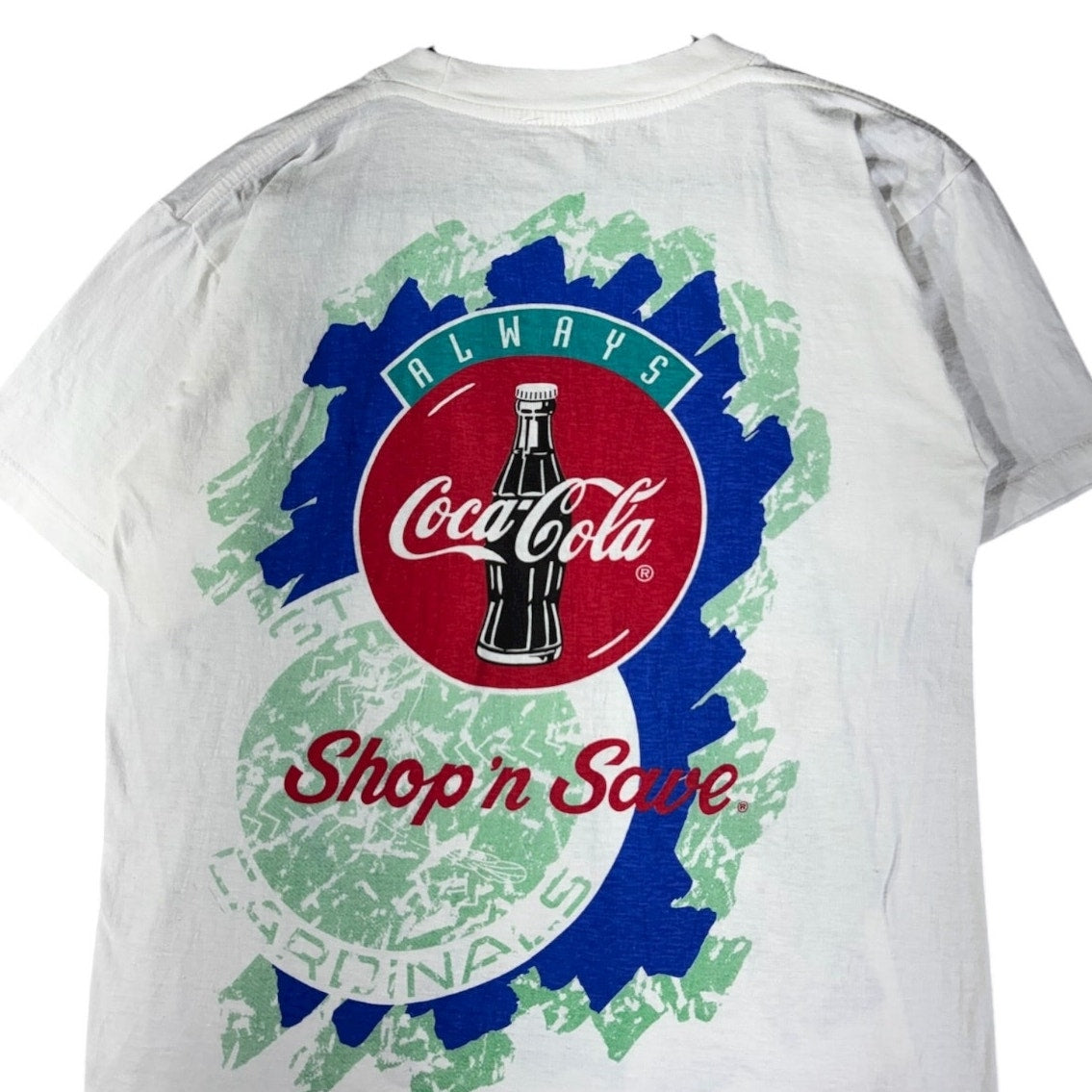 Vintage Coca Cola St. Louis Cardinals MLB Graphic T-Shirt