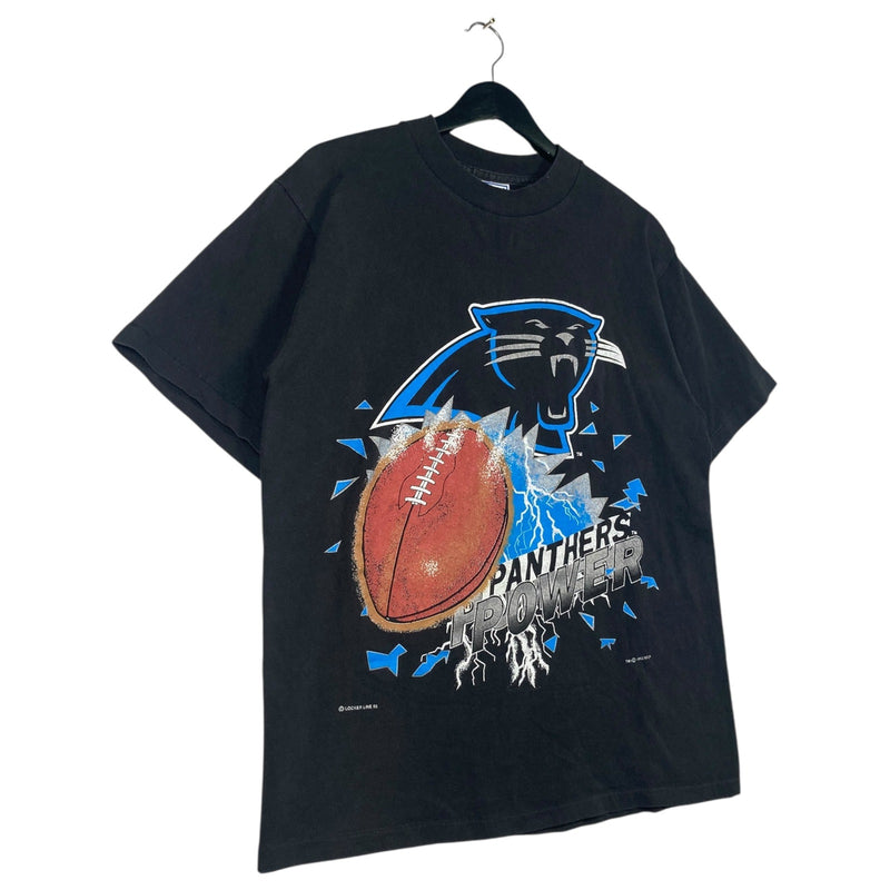 Vintage Carolina Panthers "Panthers Power" NFL T-Shirt 90s