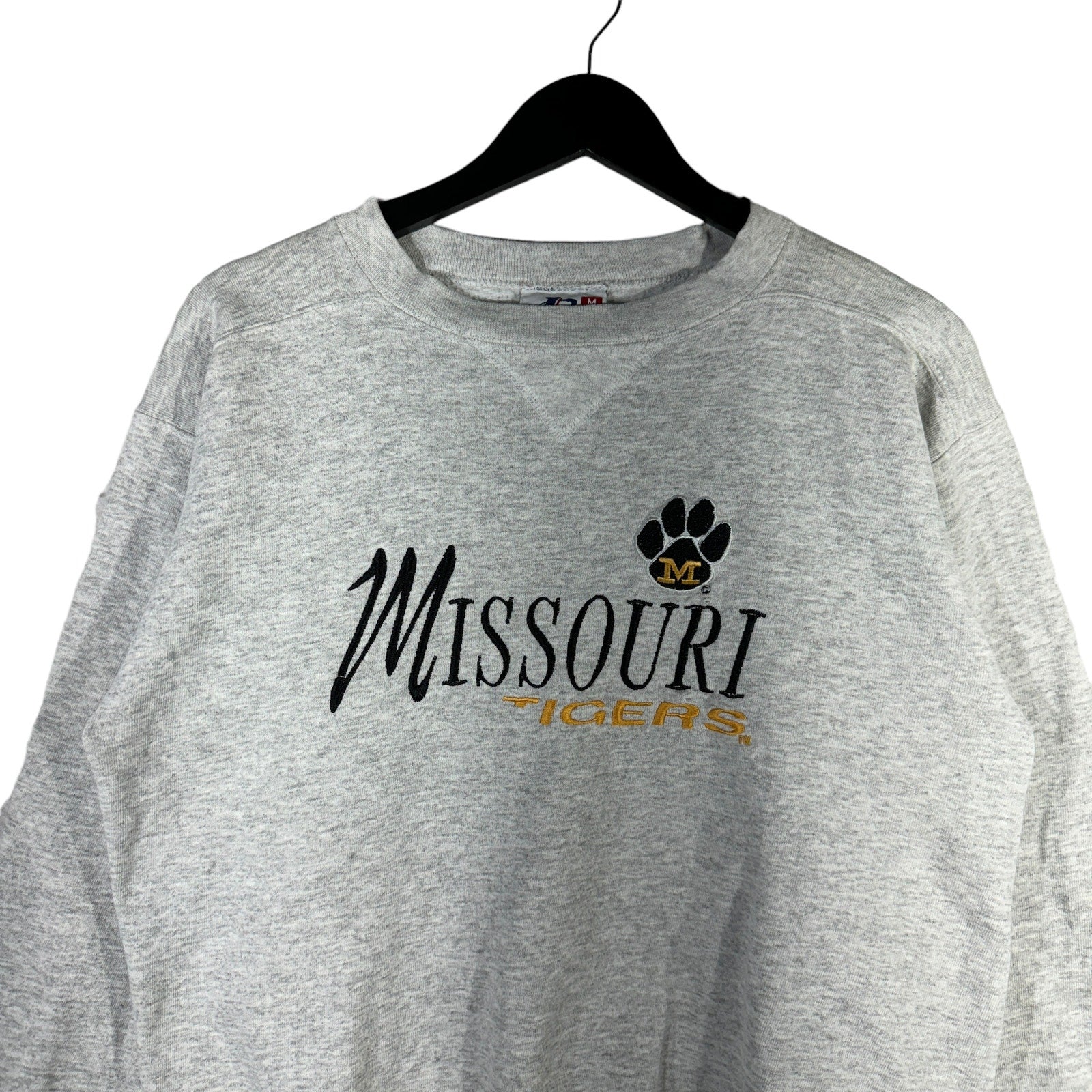 Vintage University of Missouri Tigers Logo Athletic Crewneck