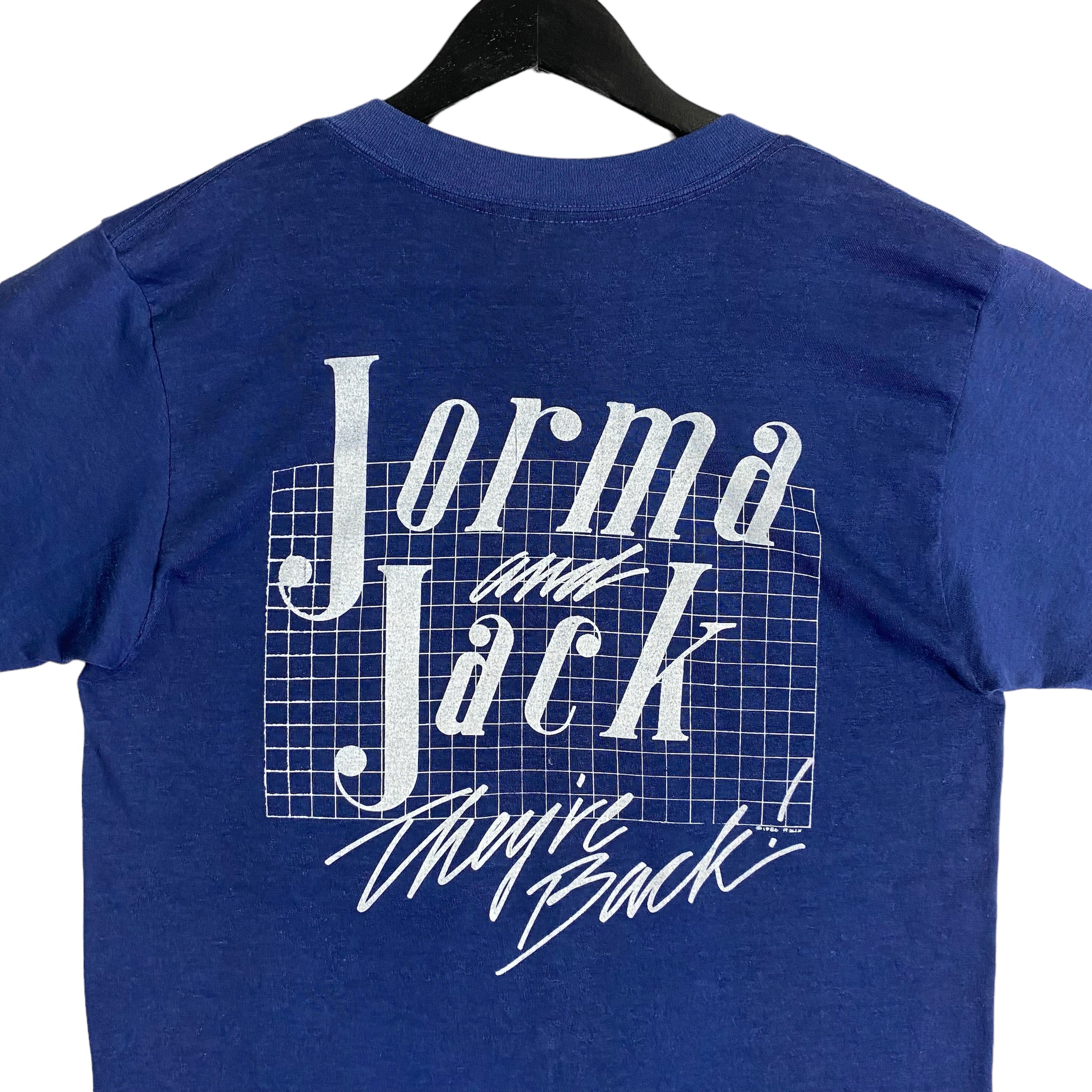 Vintage Jorma & Jack Hot Tuna Band Tee 80s