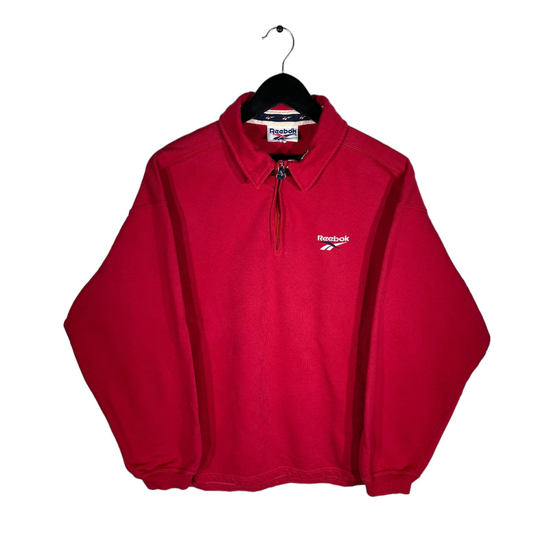 Vintage Reebok 1/4 Zip Crewneck