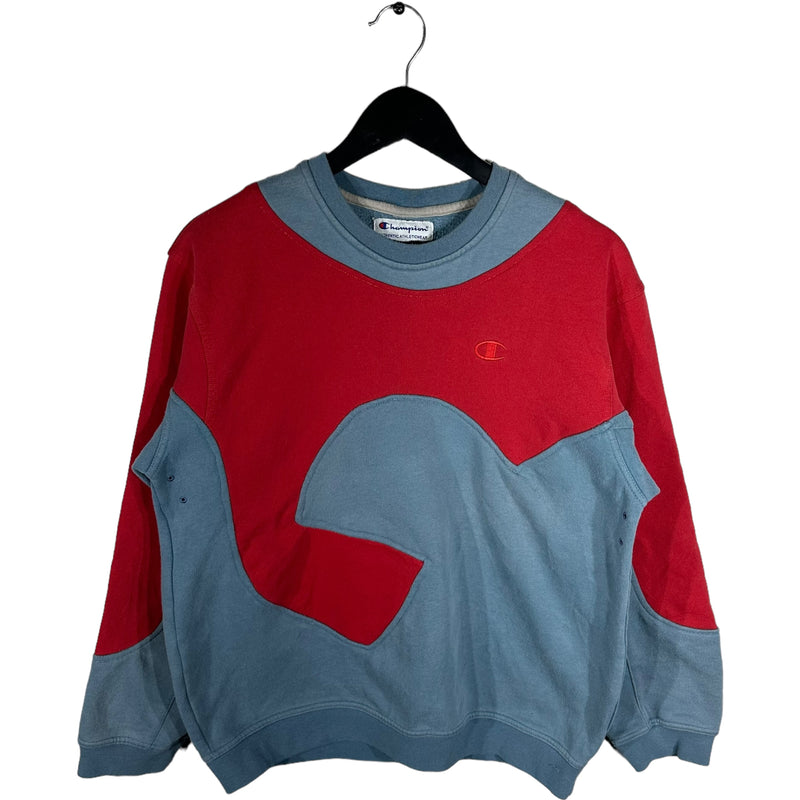 Vintage Champion Cut & Sew Crewneck