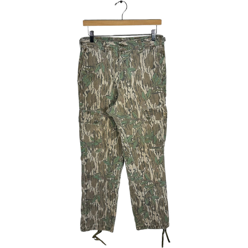 Vintage Tree Camo Denim Cargo Pants