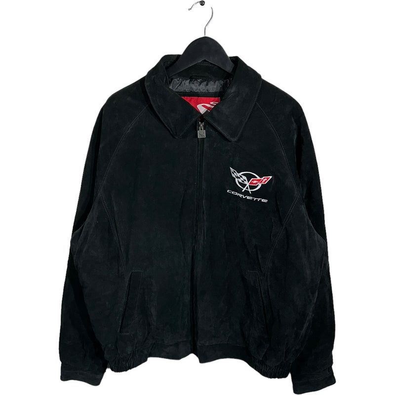 Vintage Corvette Leather Suede Jacket