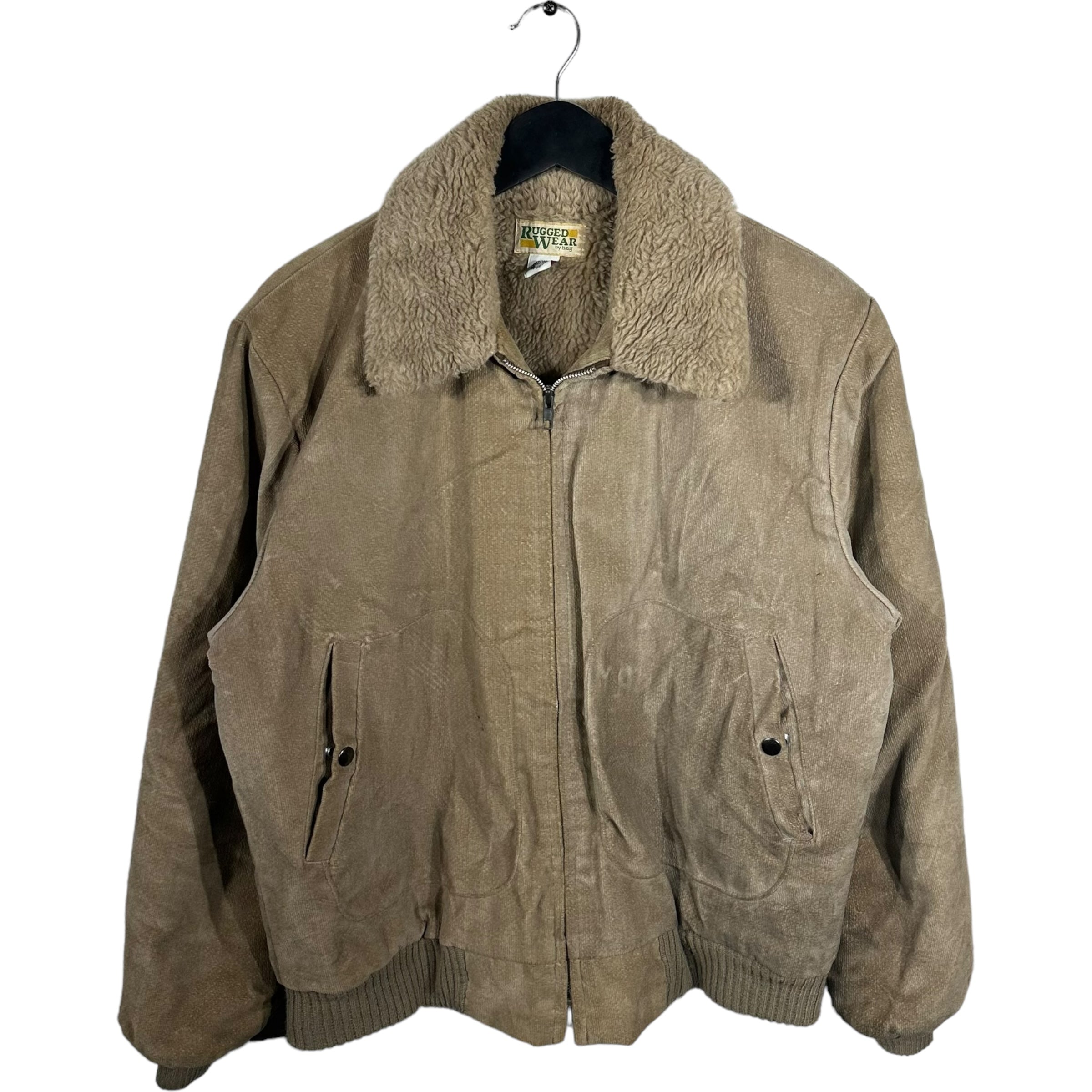 Vintage Rugged Wear Corduroy Sherpa Jacket