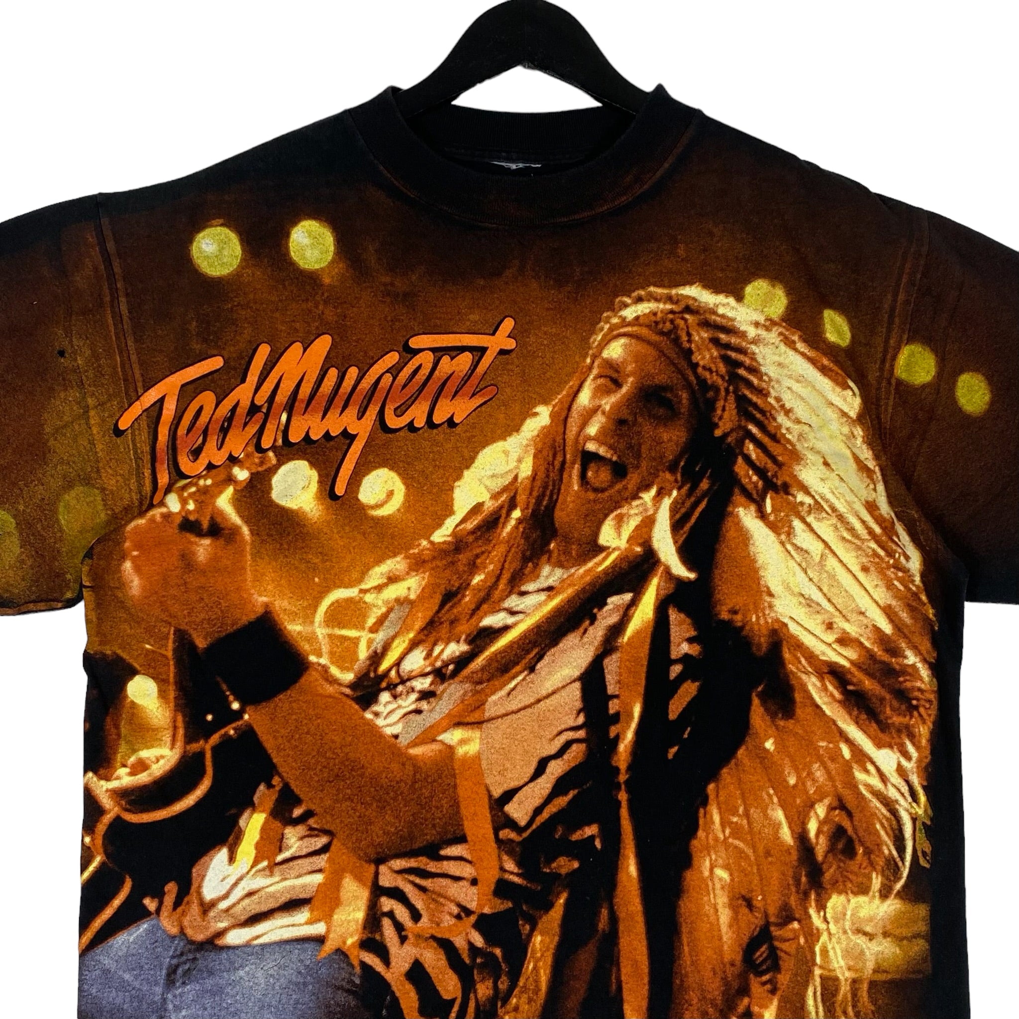 Vintage Ted Nugent "Spirit Of The Wild Tour" AOP Tee 1995