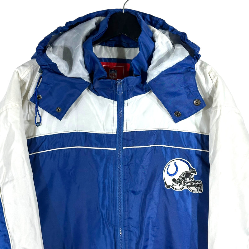 Vintage NFL Indianapolis Colts Full Zip Hooded Jacket