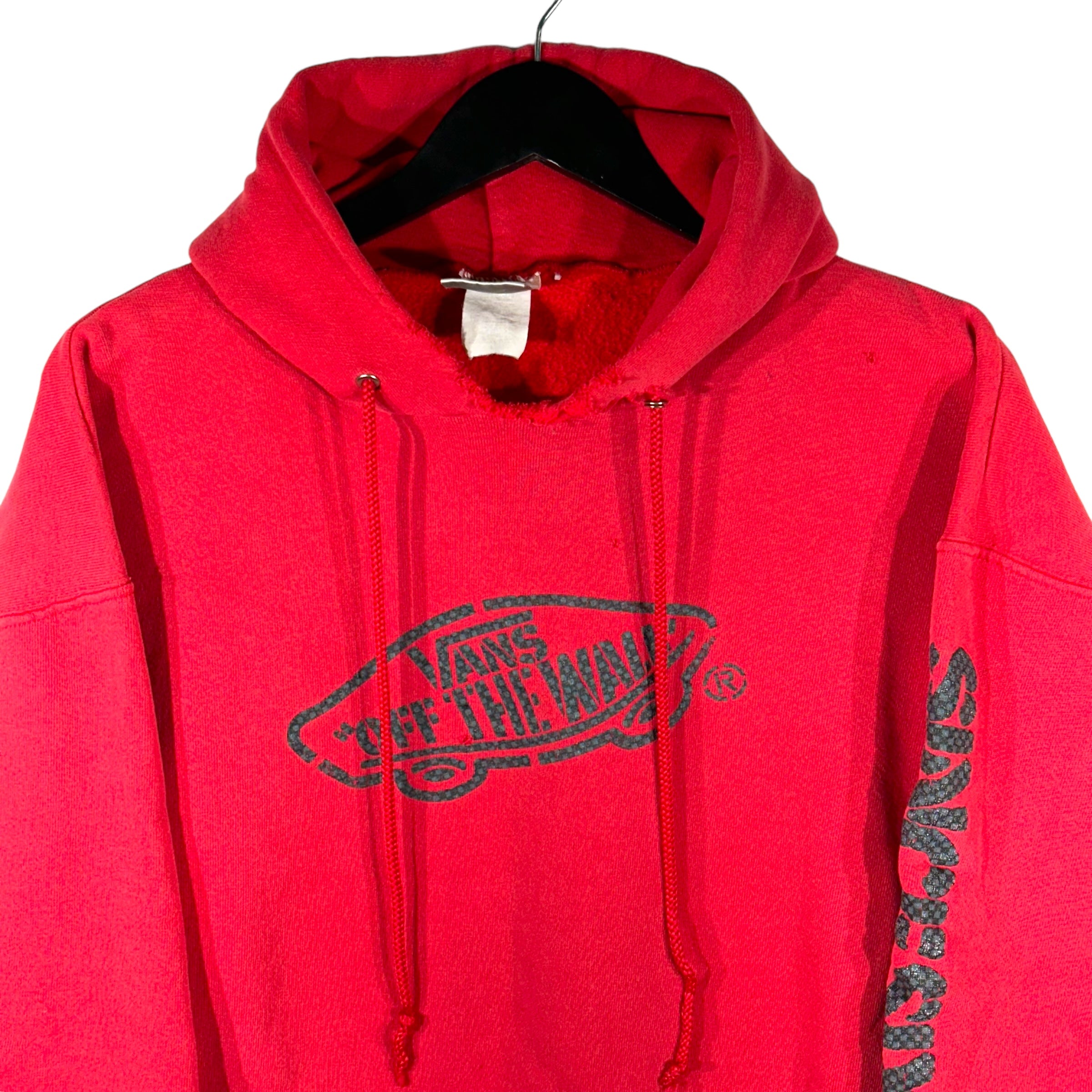 Vintage Vans Distressed Skate Hoodie 2000s