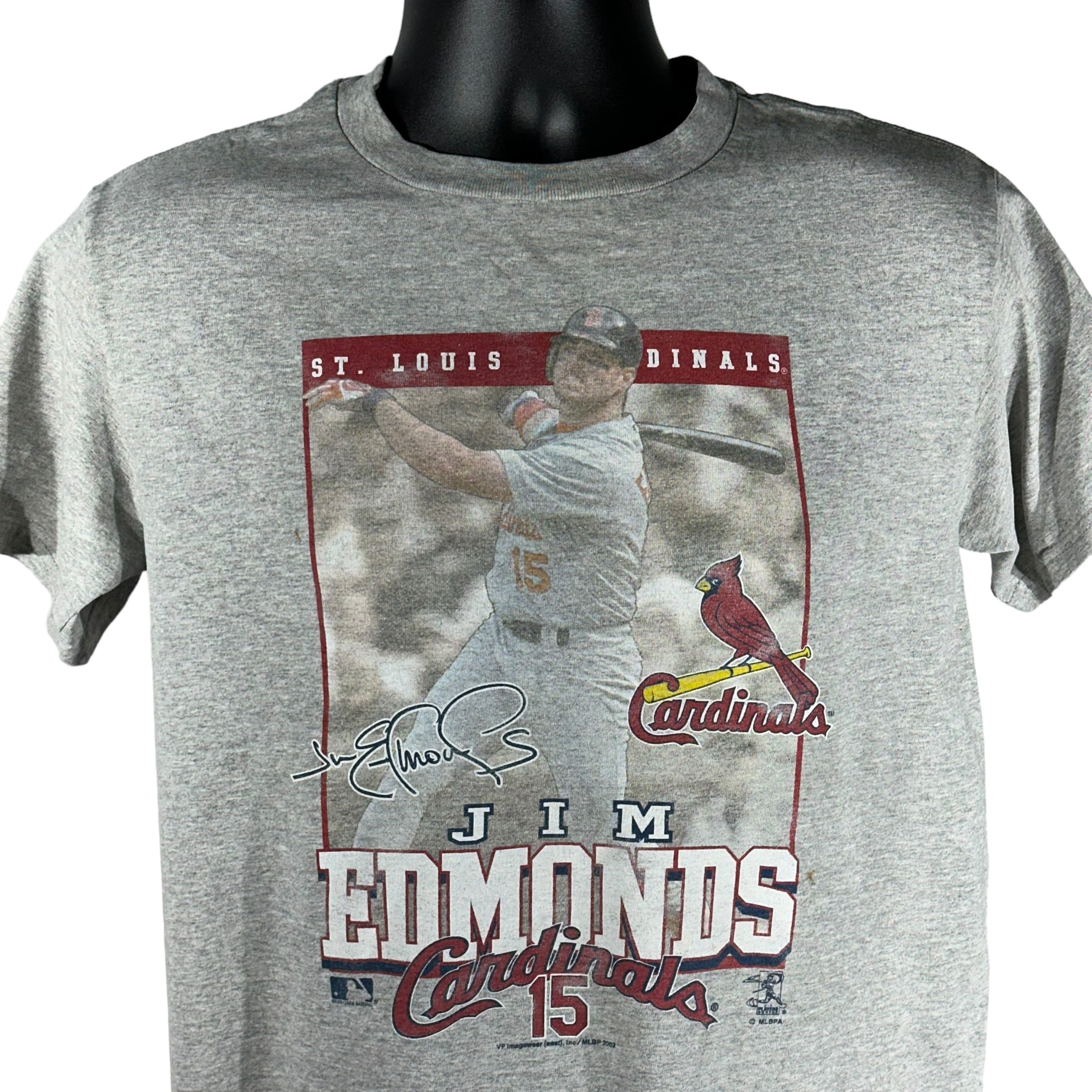 Vintage St. Louis Cardinals #15 Jim Edmonds Tee 2002