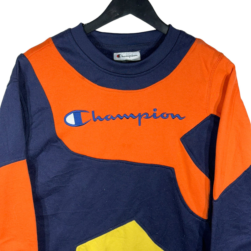 Vintage Champion Cut & Sew Crewneck