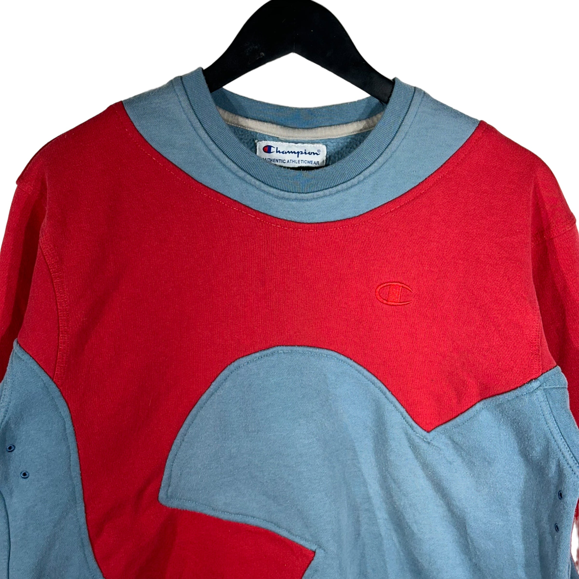 Vintage Champion Cut & Sew Crewneck