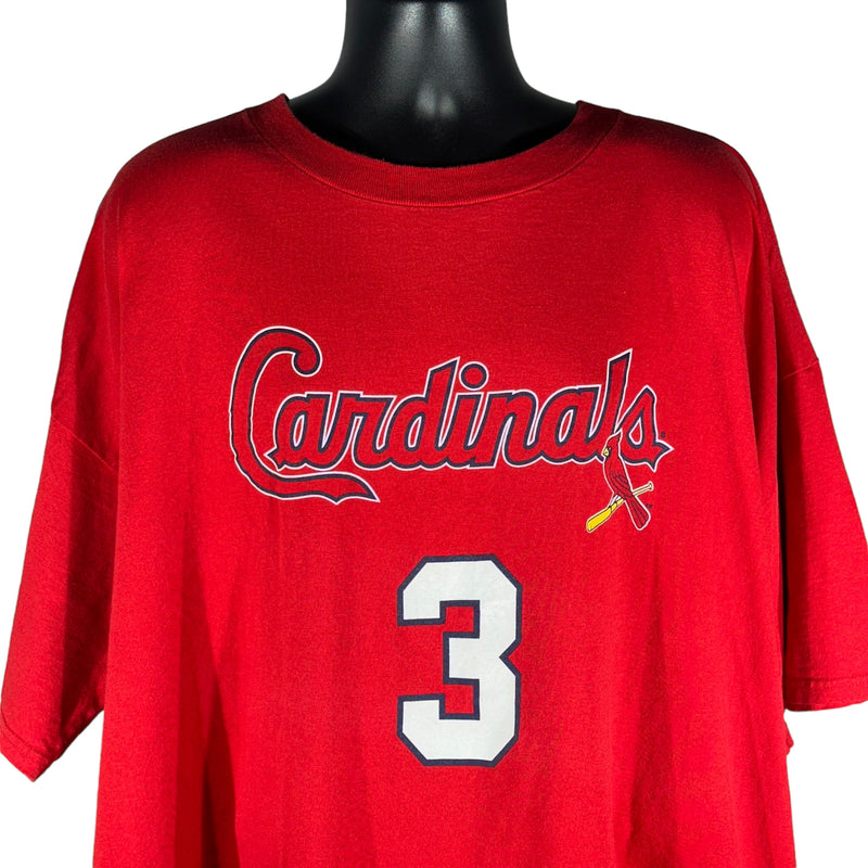 Vintage St. Louis Cardinals #3 Renteria Tee 2004