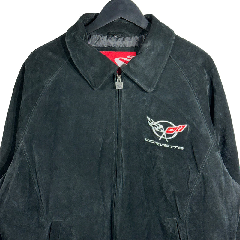 Vintage Corvette Leather Suede Jacket