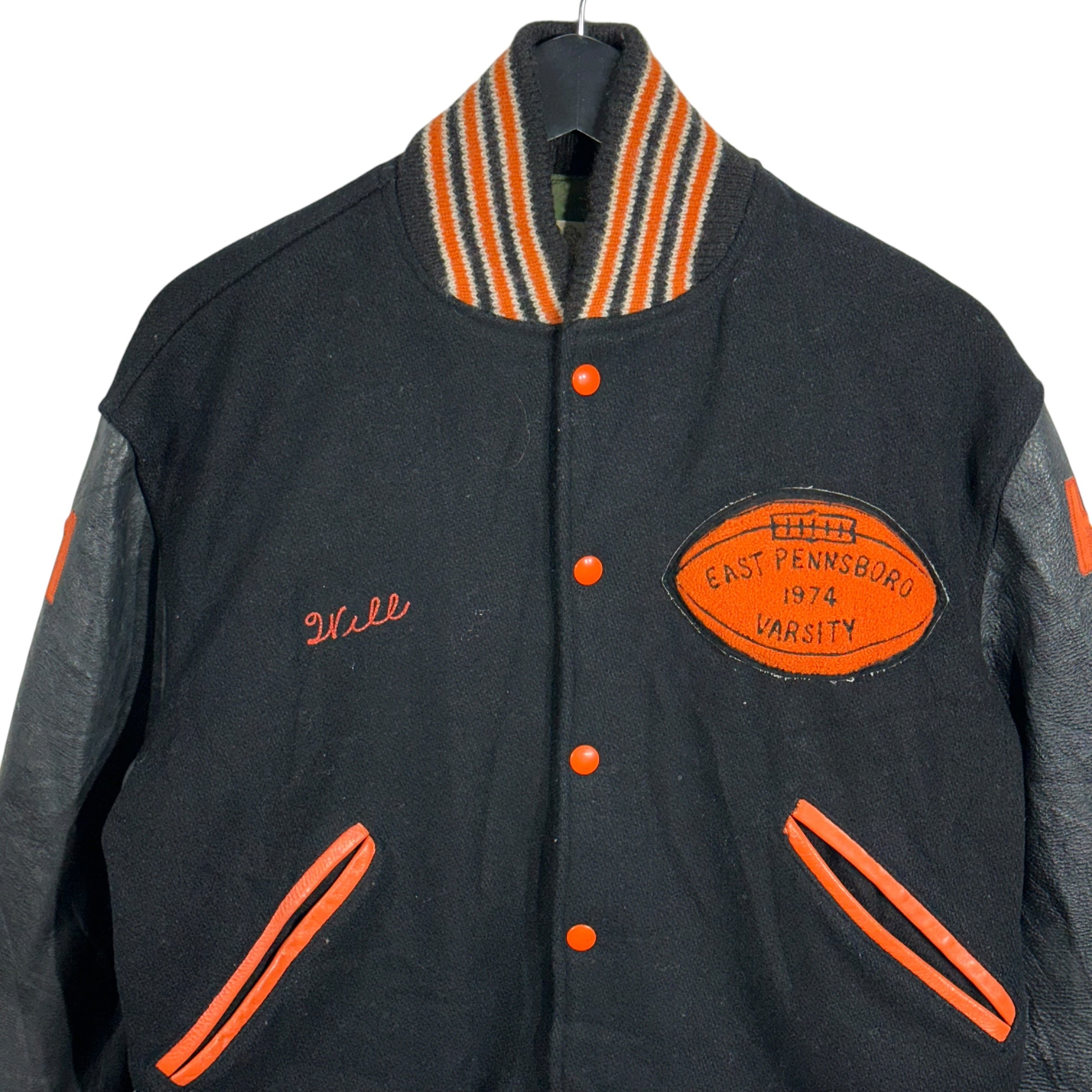 Vintage East Pennsboro Football Varsity Jacket 1974