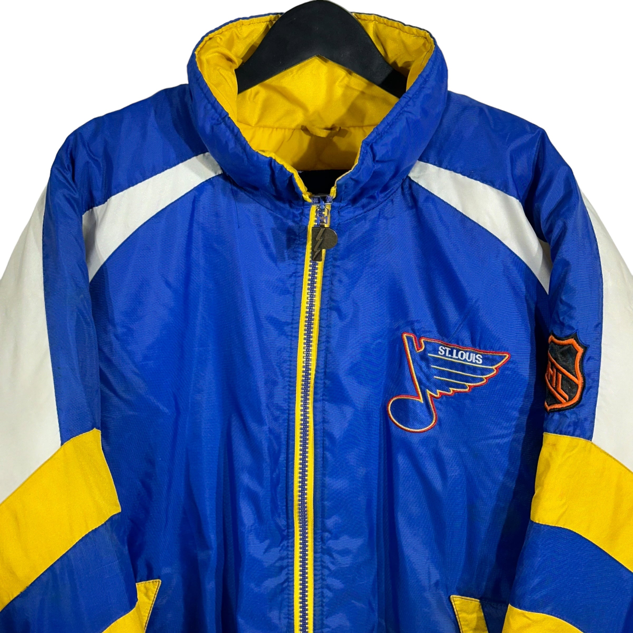 Vintage St. Louis Blues Pro Player Puffer Jacket