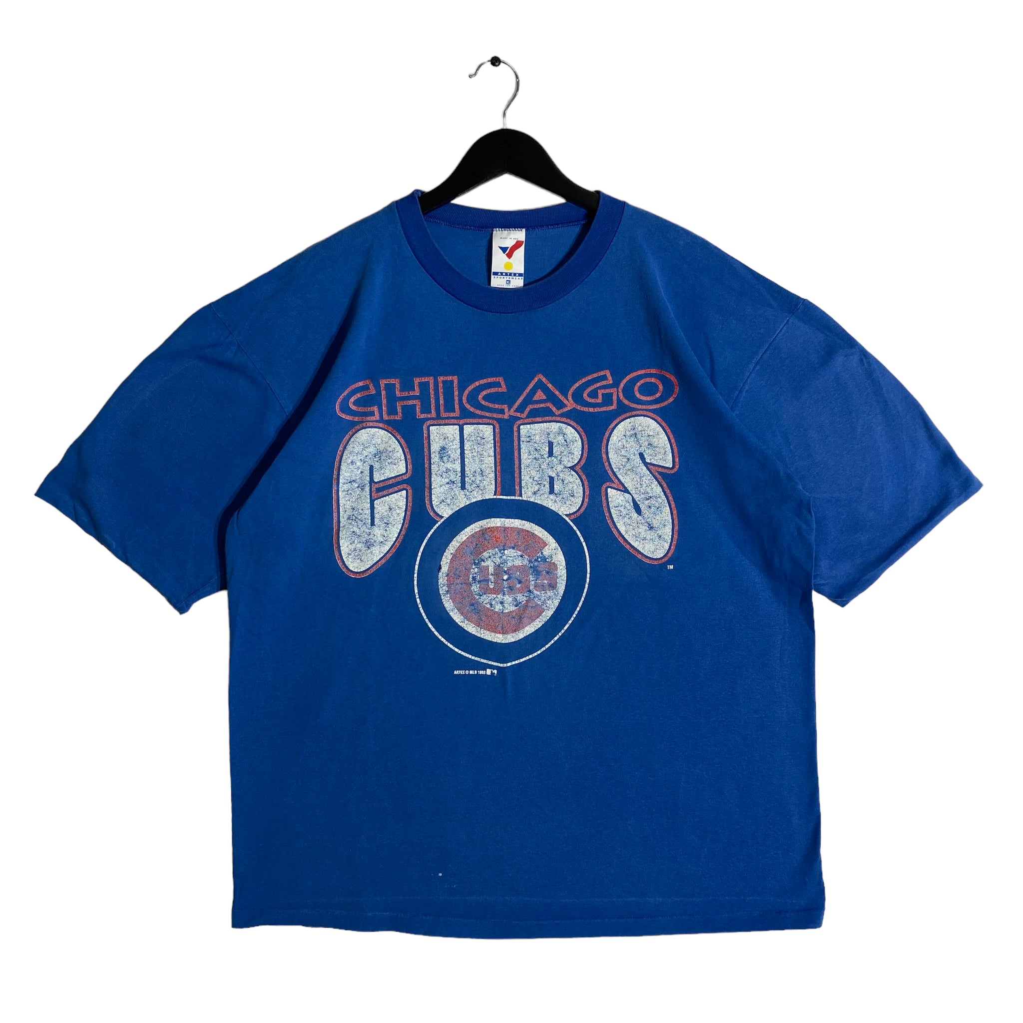 Vintage Chicago Cubs Logo Tee 1988