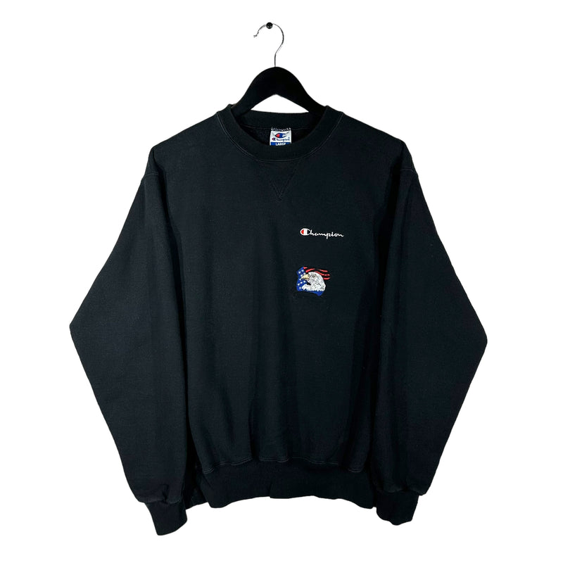 Vintage Champion Eagle Embroidered Crewneck