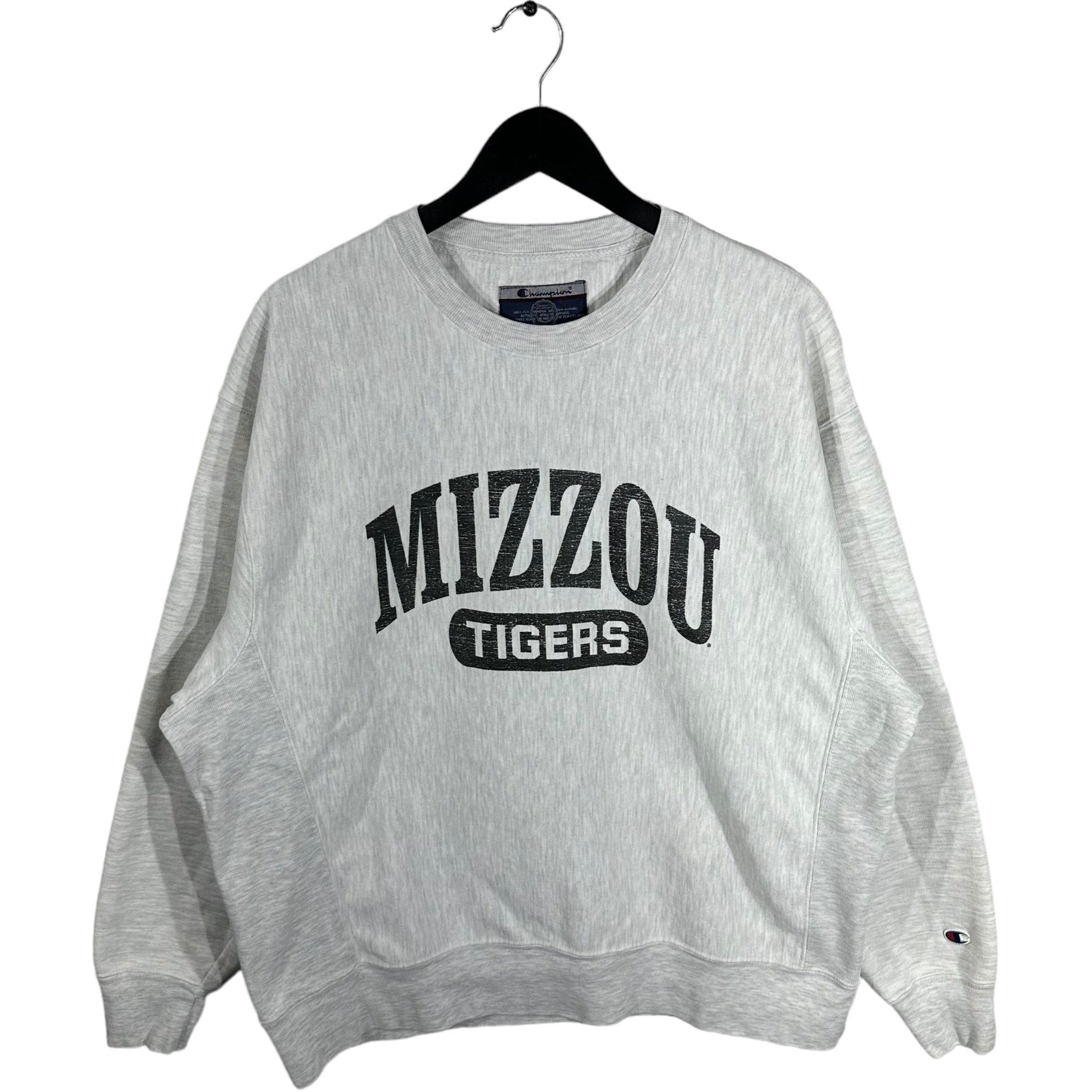 Vintage Mizzou Tigers Champion Reverse Weave Crewneck